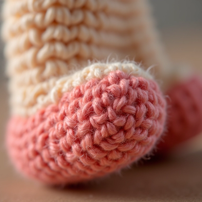 Acabamento criativo em amigurumi com ponto mosca.