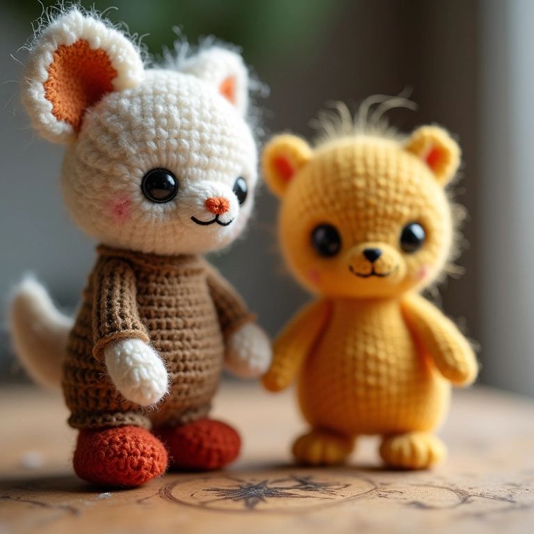 Agulha ideal para iniciantes no bordado russo em amigurumi.