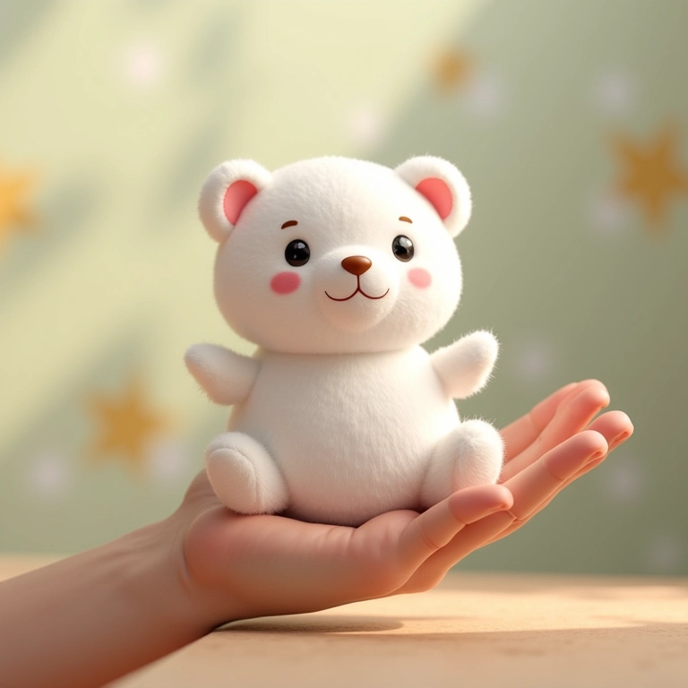 Álcool em gel personalizado de amigurumi.