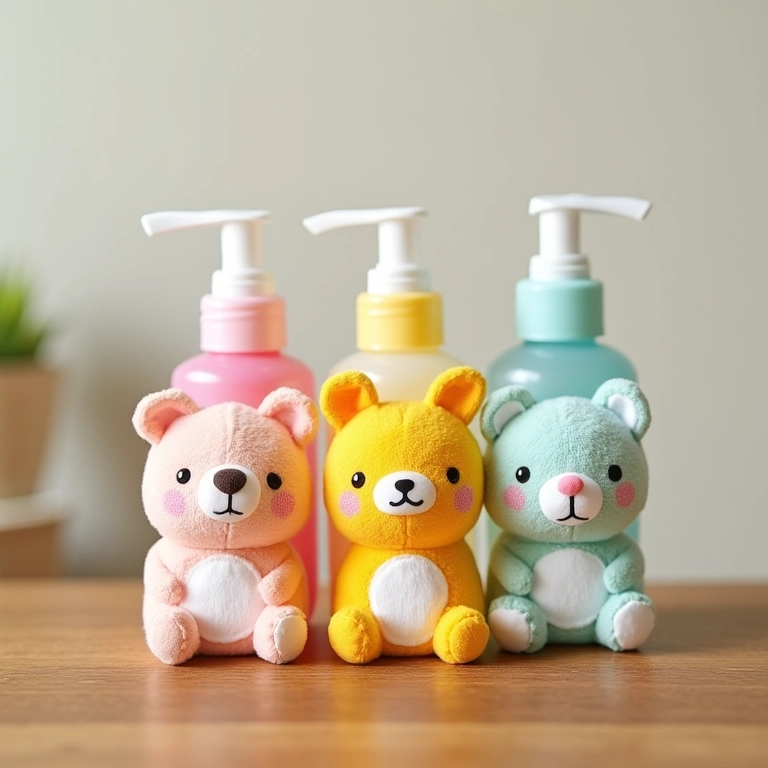 Álcool em gel personalizado em amigurumi.