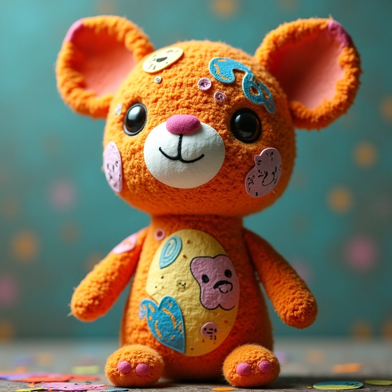 Amigurumi com CD pintado: técnicas e ideias.