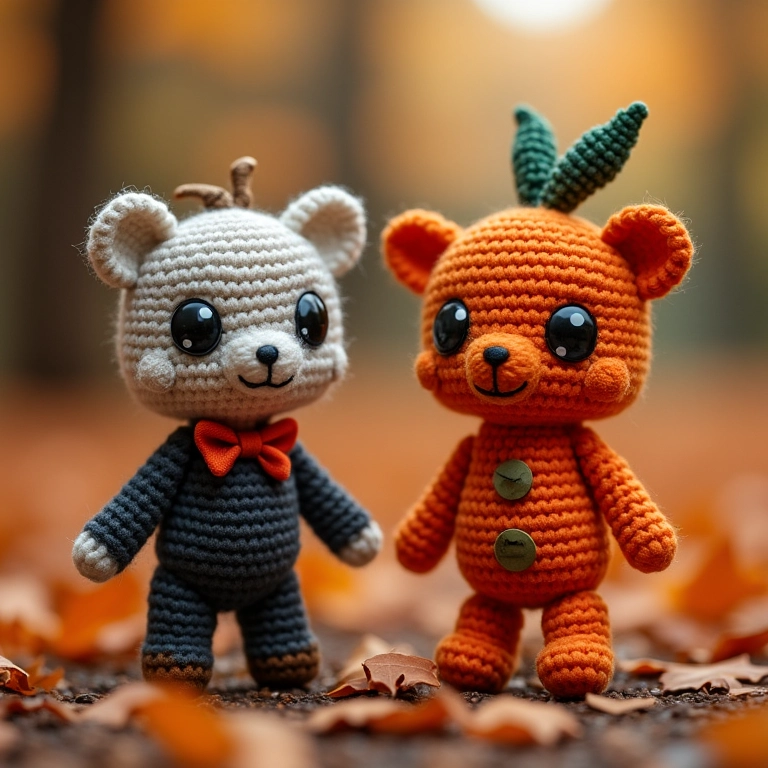 Amigurumi com temas especiais.
