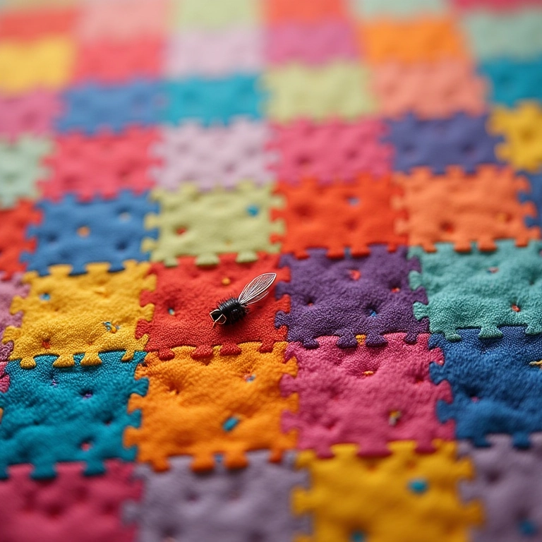 Amigurumi em patchwork.