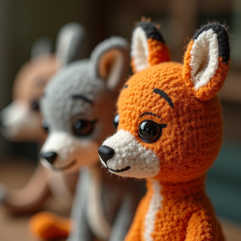 Amigurumi Patati e máscaras divertidas