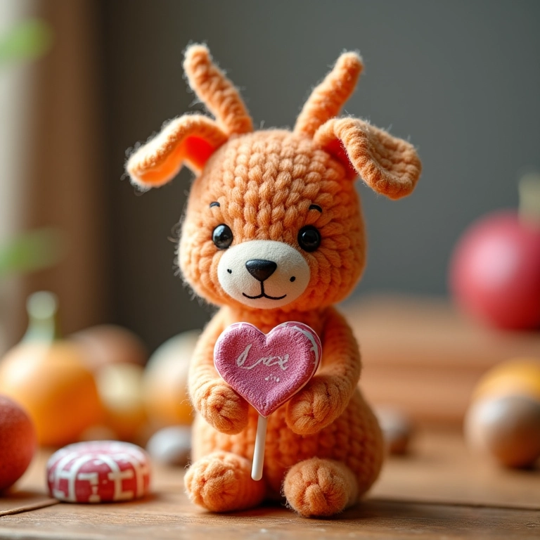 Amigurumi Patati e pirulitos personalizados