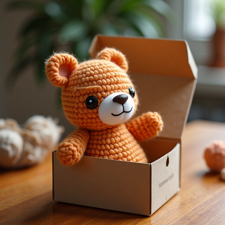 Amigurumi Patati em caixinha surpresa