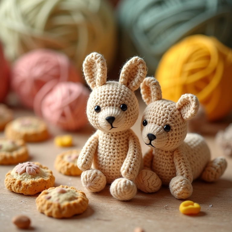 Amigurumis de biscuit sustentáveis, uma opção consciente e ecológica para presentear.