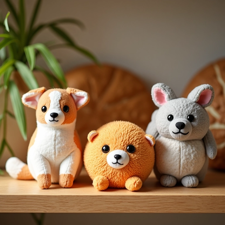 Amigurumis de biscuit temáticos, criando um mundo de fantasia em cada detalhe.