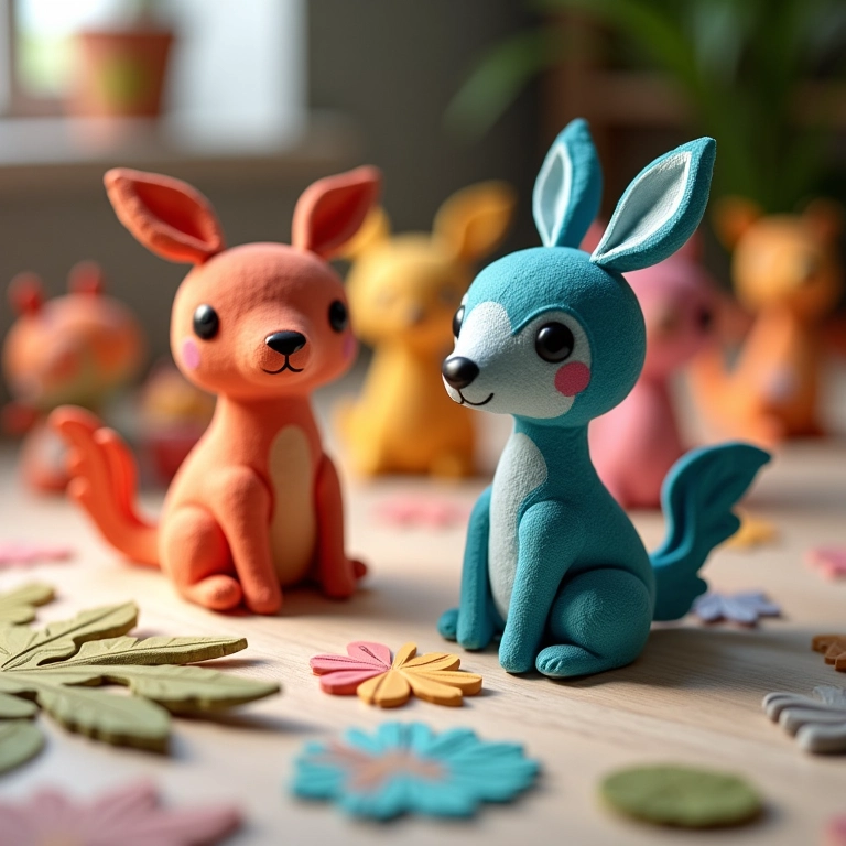 Amigurumis de crochê inspirados em arte quilling.