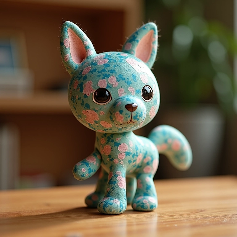 Artesanato sustentável: amigurumi de CD reciclado.