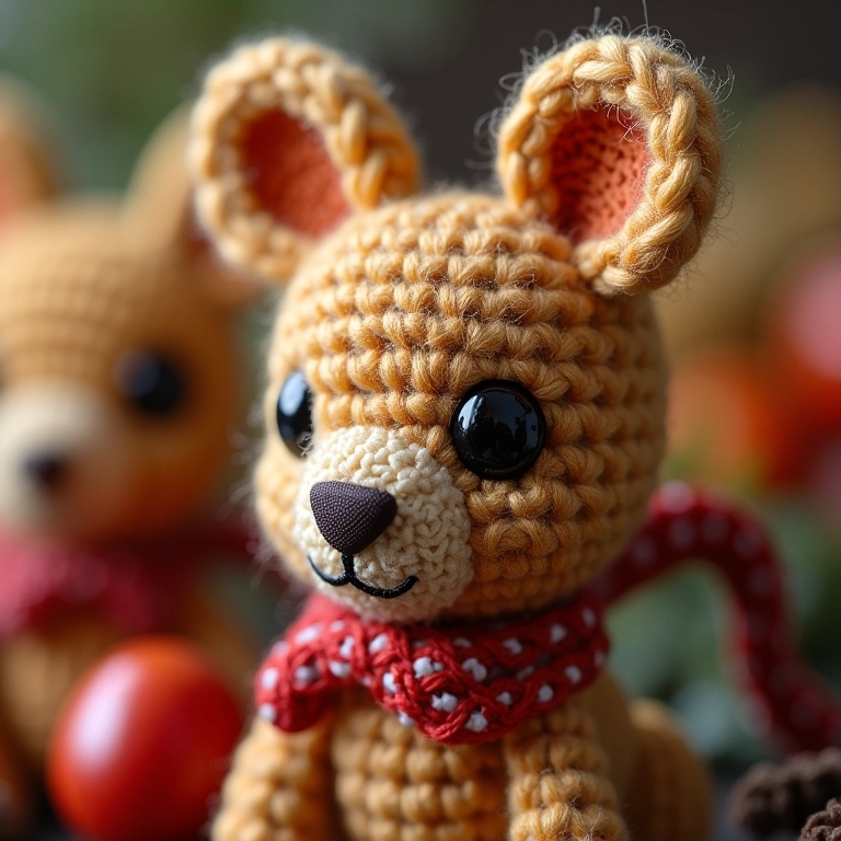 Bijuterias de amigurumi feitas com crochê e cápsulas de café recicladas.