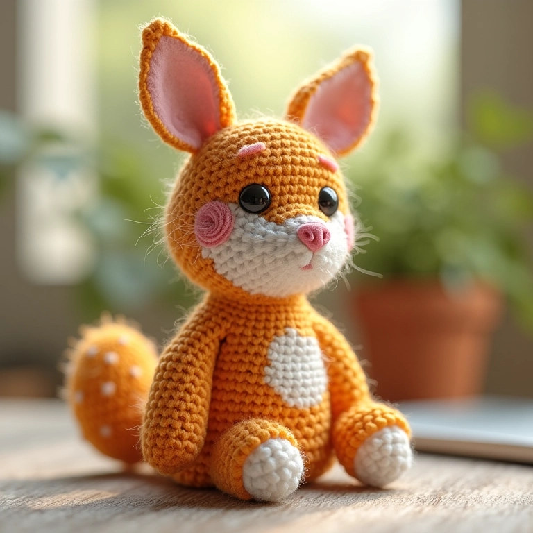 Bloquinhos de anotações de amigurumi com capa de crochê.