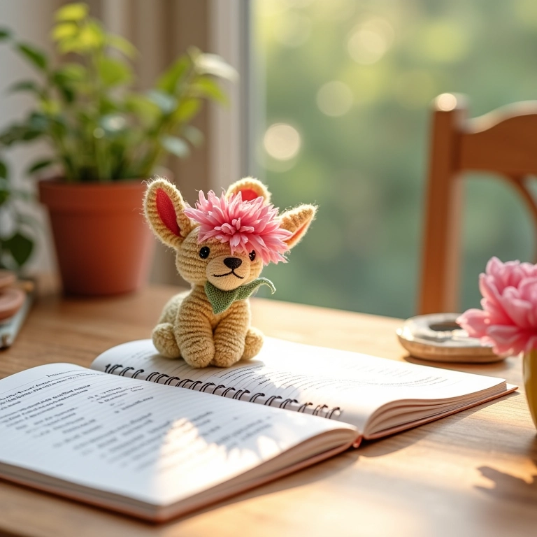 Calculando o custo de um peso de porta flor de crochê.