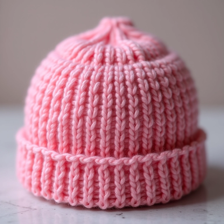 Chapéu de crochê com ponto barra.