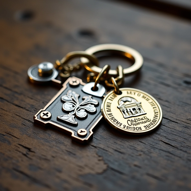 Chaveiros personalizados para lembrancinha de formatura em medicina.