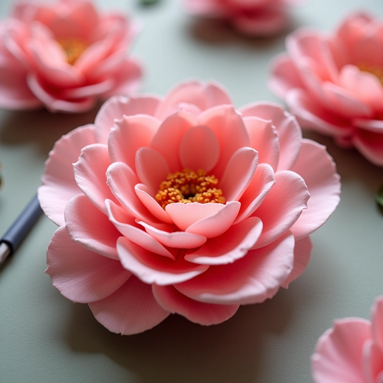 Dicas para criar flores perfeitas com moldes de pétalas.