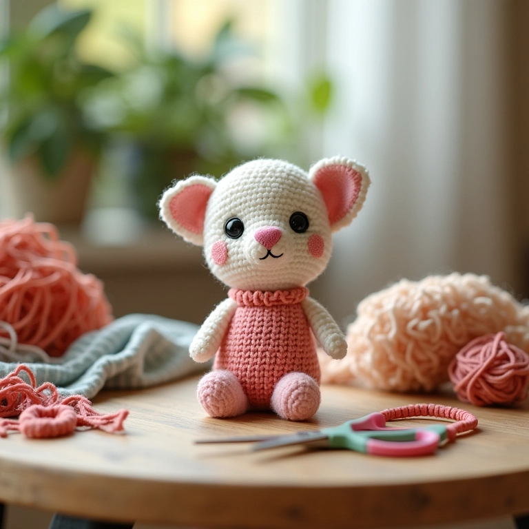 Ferramentas básicas para fazer amigurumi com reciclagem.