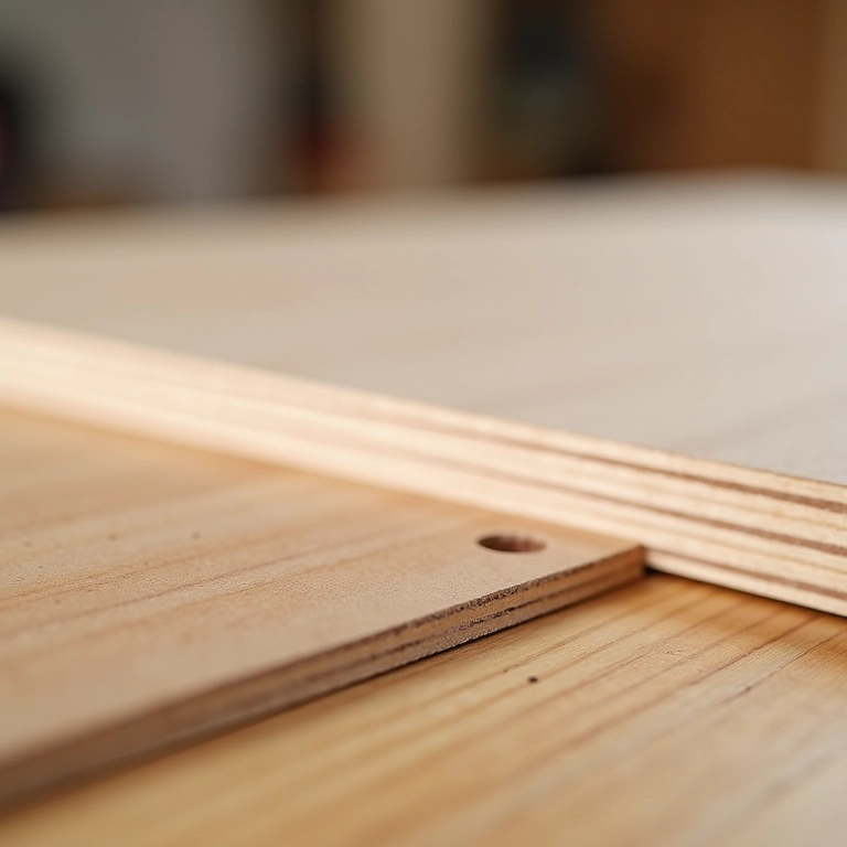 Furo sem lascas em base de MDF.