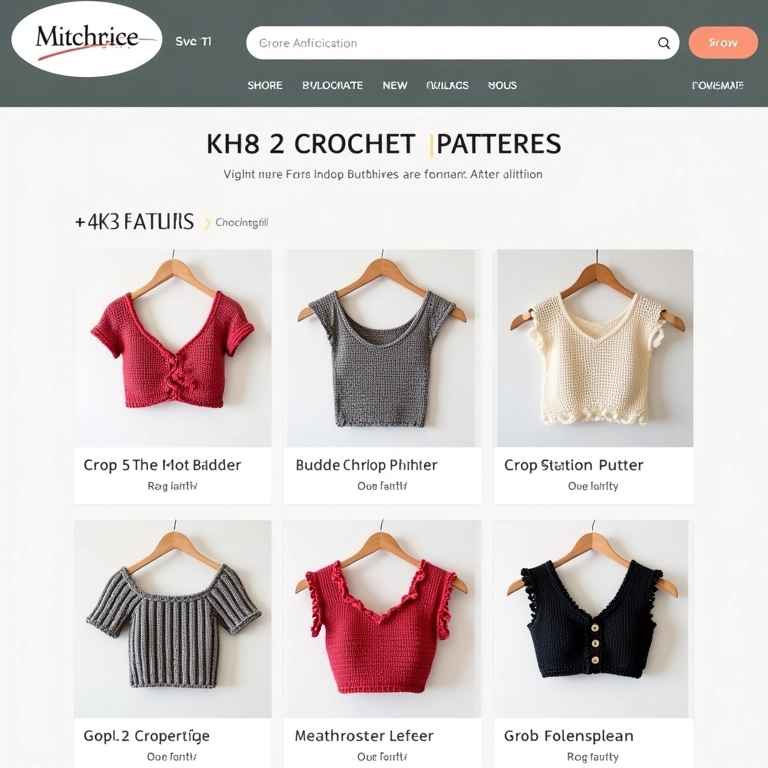 Gráficos gratuitos de crochê online.