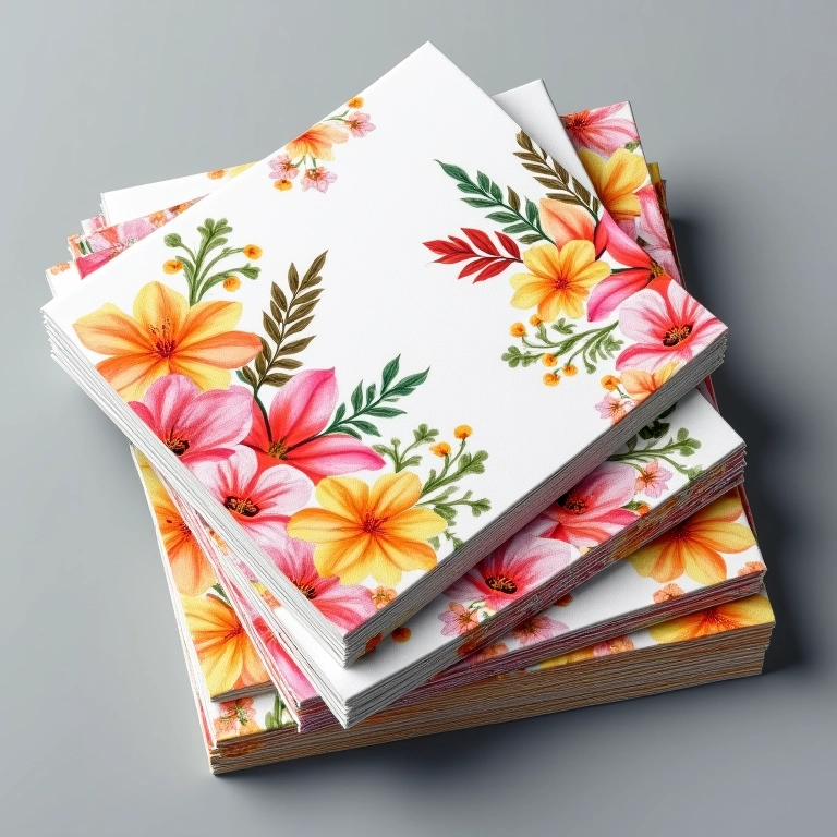 Guardanapos decorados da marca Z para decoupage.