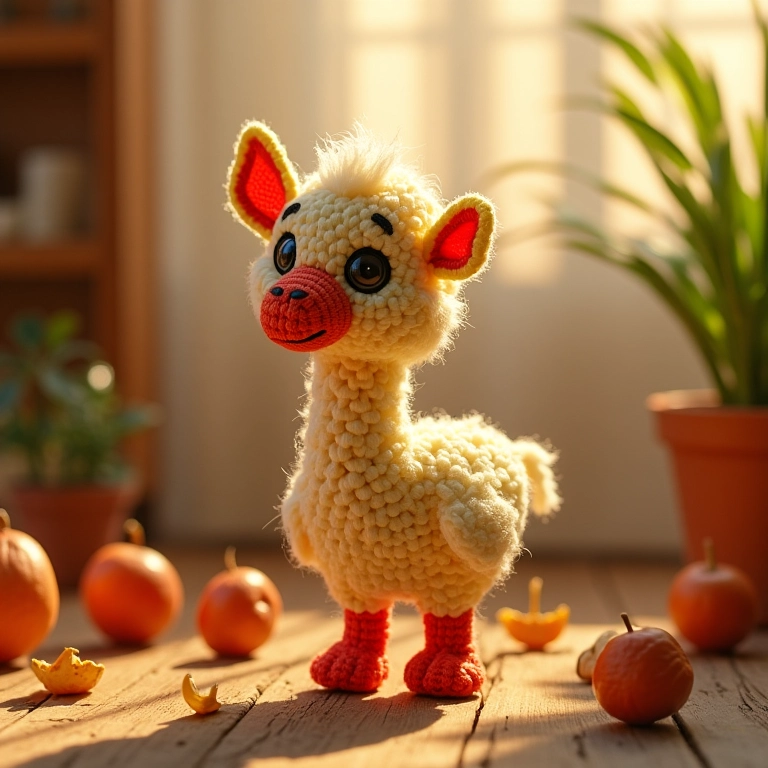Jogo educativo com amigurumi da Galinha Pintadinha.