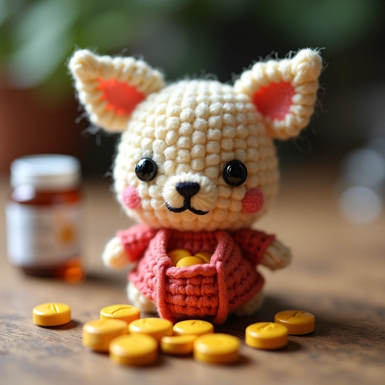 Kit ressaca personalizado de crochê.