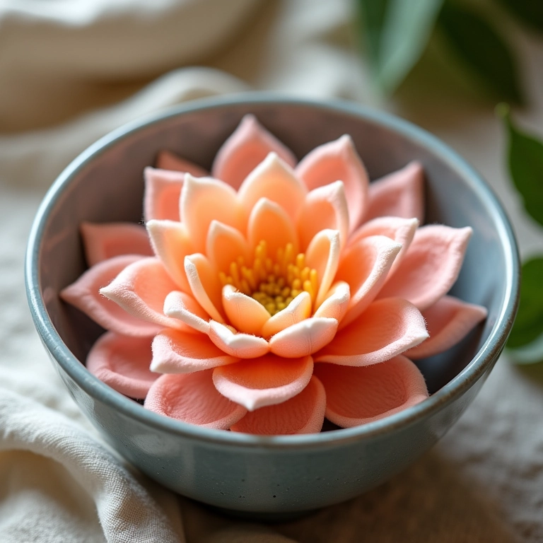 Lavando flores de feltro delicadamente: é possível?