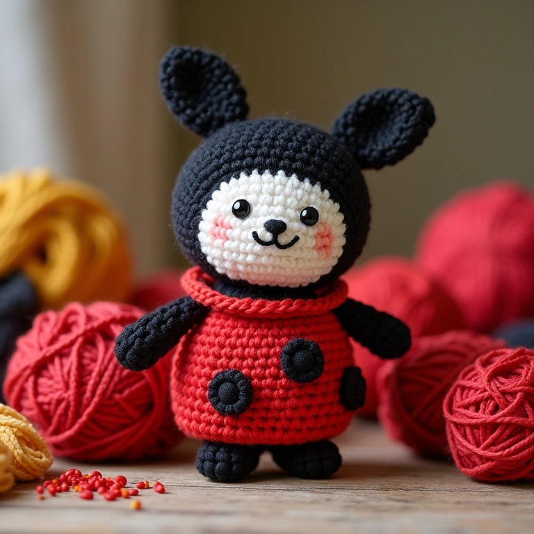 Materiais para crochê de joaninha, onde encontrar tudo para sua lembrancinha.