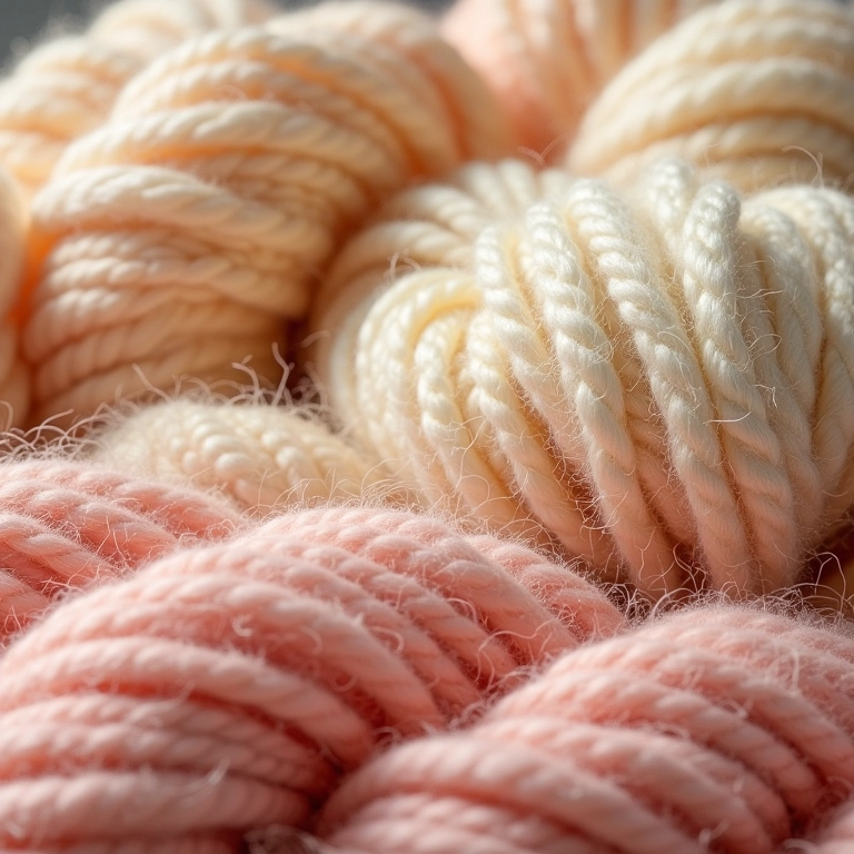 Melhores tipos de fio de malha para cestos.