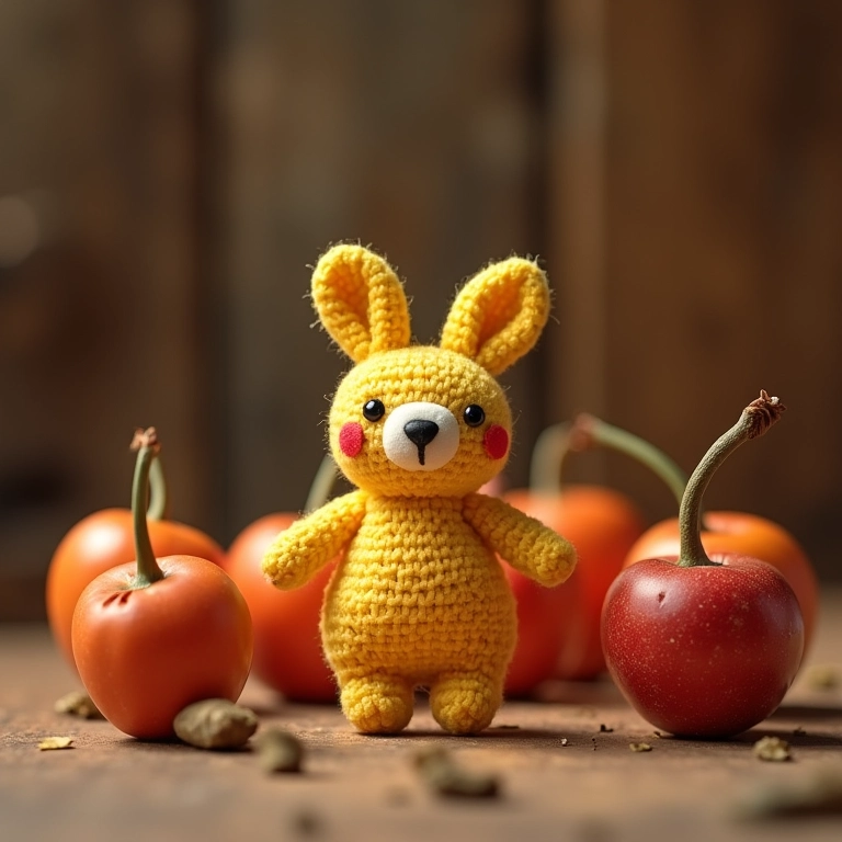Miniaturas amigurumi Patatá para montar