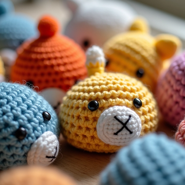 Onde encontrar bonés de amigurumi.