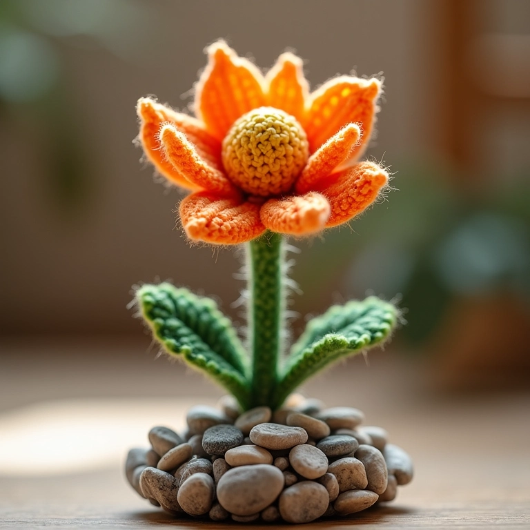 Outros materiais para a base do peso de porta flor.