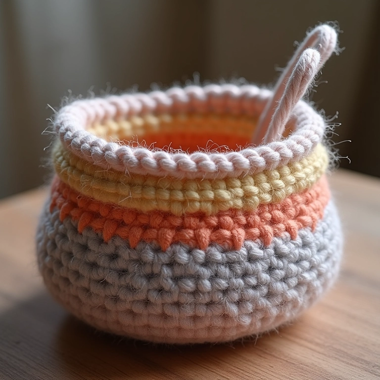 Outros pontos para usar em cestos de crochê.