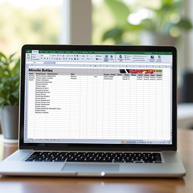 Planilha com ideias de lembrancinhas Minnie Vermelha garrafinha.