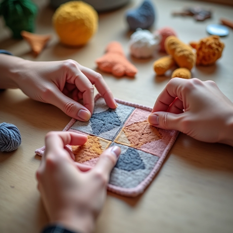 Preciso ter experiência em costura para fazer uma manta de patchwork de amigurumi?