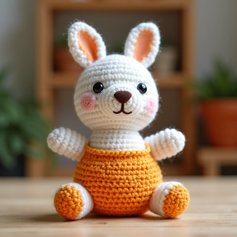 Sachê perfumado em fraldinha de crochê, com cheirinho de bebê.