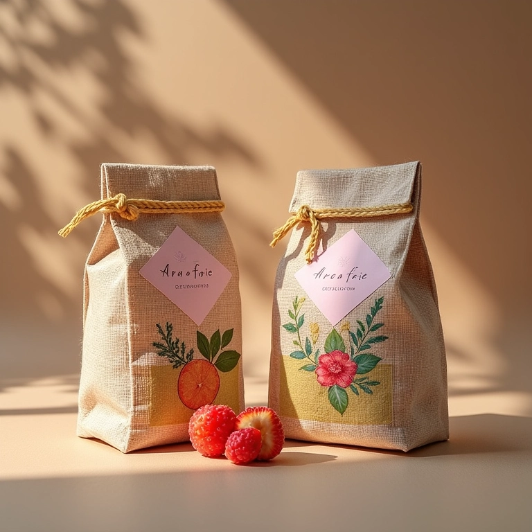 Saquinhos de doces temáticos da Arca de Noé.