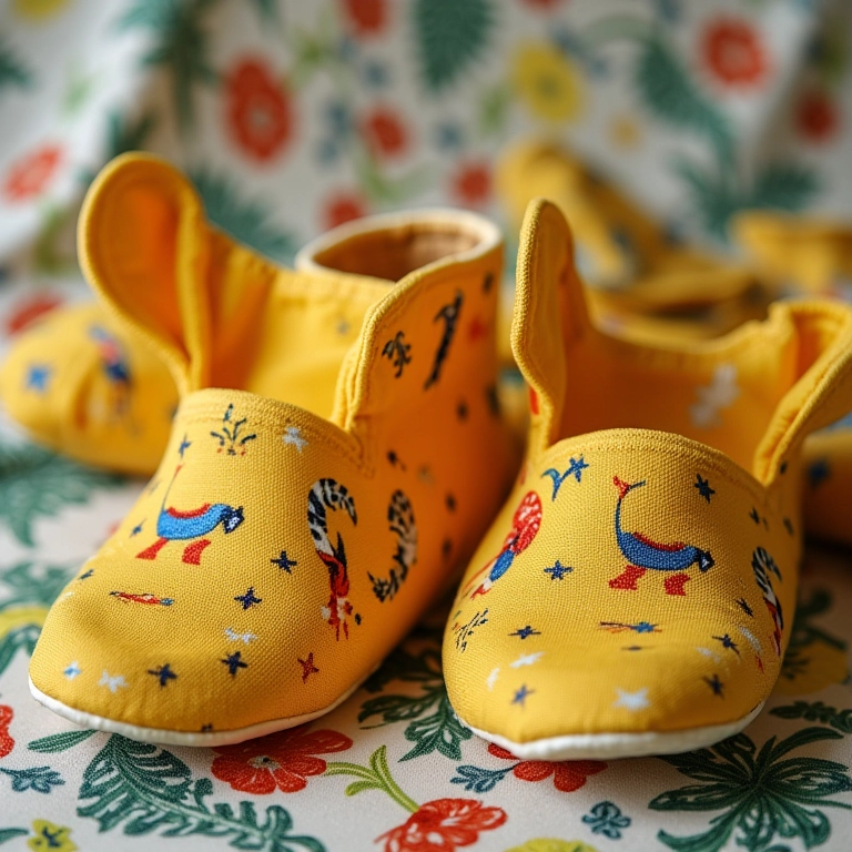 Saquinhos de tecido com brinquedos como lembrancinha surpresa.