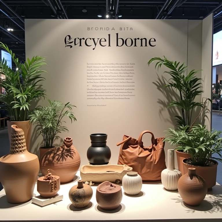 Vitrine com marcas incríveis que utilizam materiais reciclados.