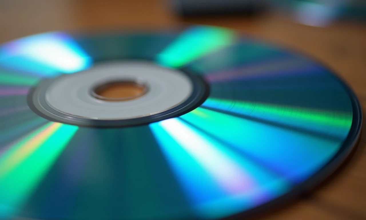 Acabamento profissional em peça reciclada de CD.