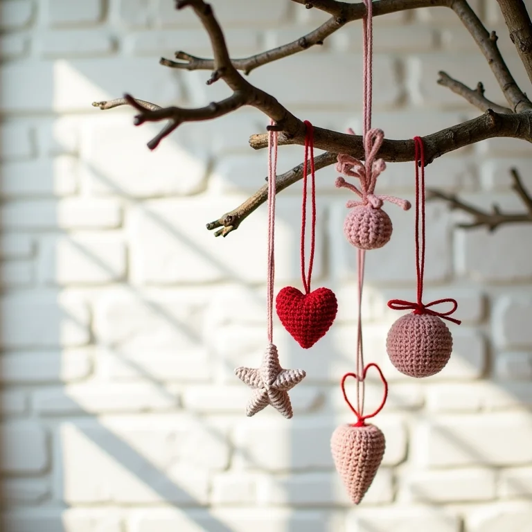 Artesanato de Natal: enfeites de crochê para presentear