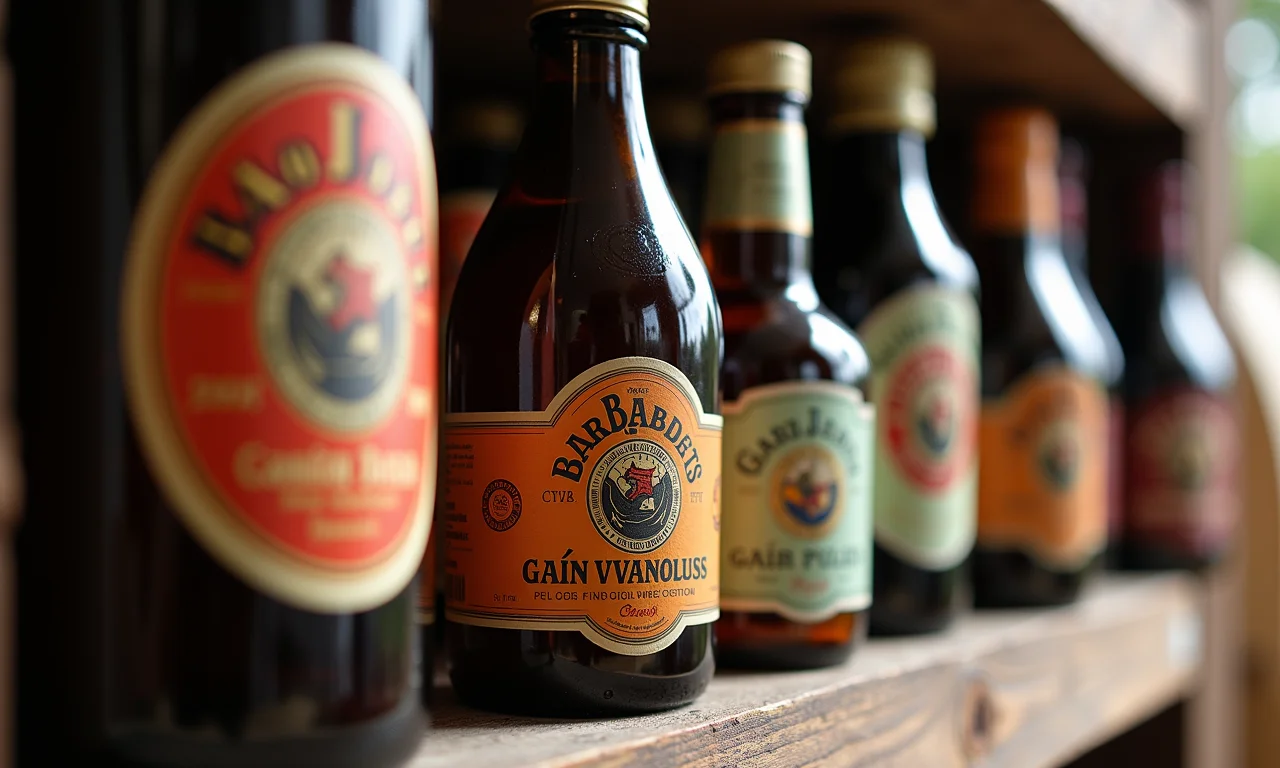 Barbantes São José e garrafas decoradas.