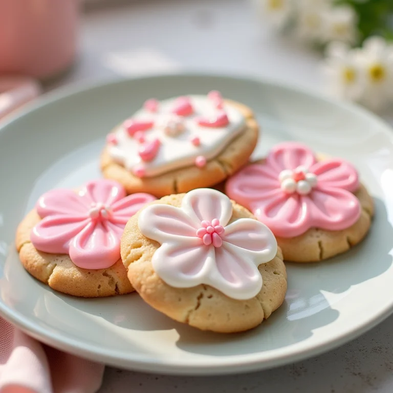 Biscoitos decorados com glacê real para lembrancinha