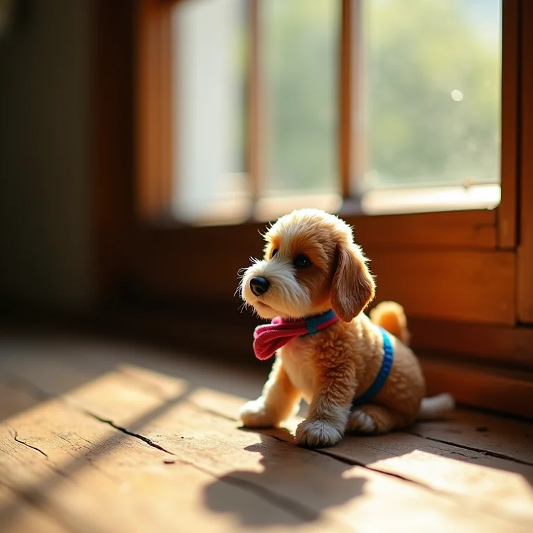 Brinquedinho caseiro para pet feito com PET e tecido