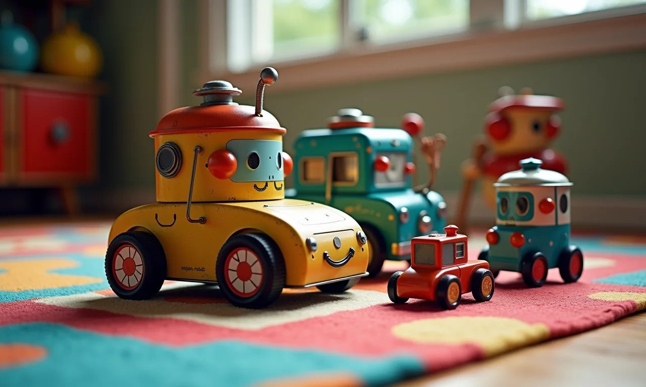 Brinquedos divertidos para a criançada feitos de latas.