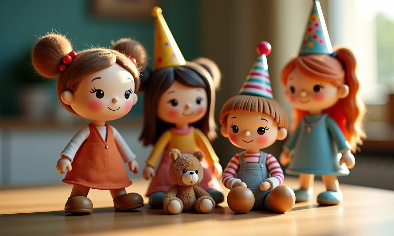 Brinquedos personalizados como lembrancinhas exclusivas para aniversários.