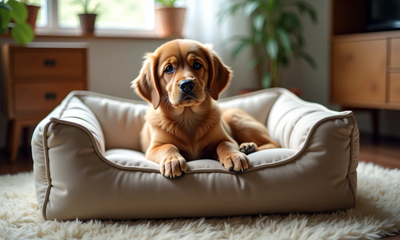Cama confortável para pets feita com caixa de sapato.