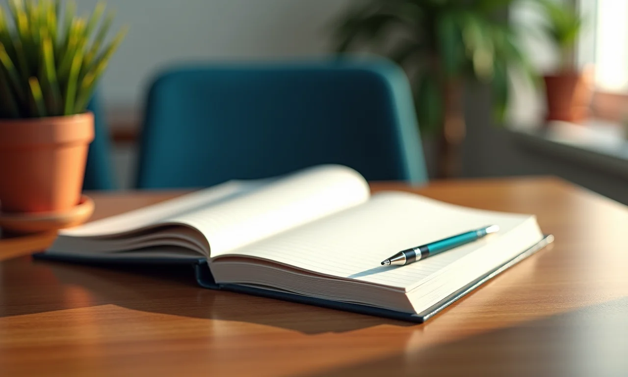 Capa de caderno customizada com CD reciclado.