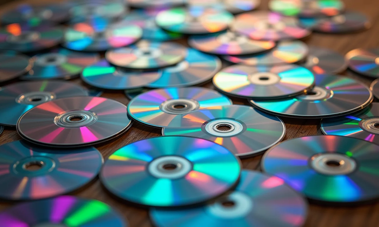 Colagem de ideias criativas para reciclar CDs velhos.