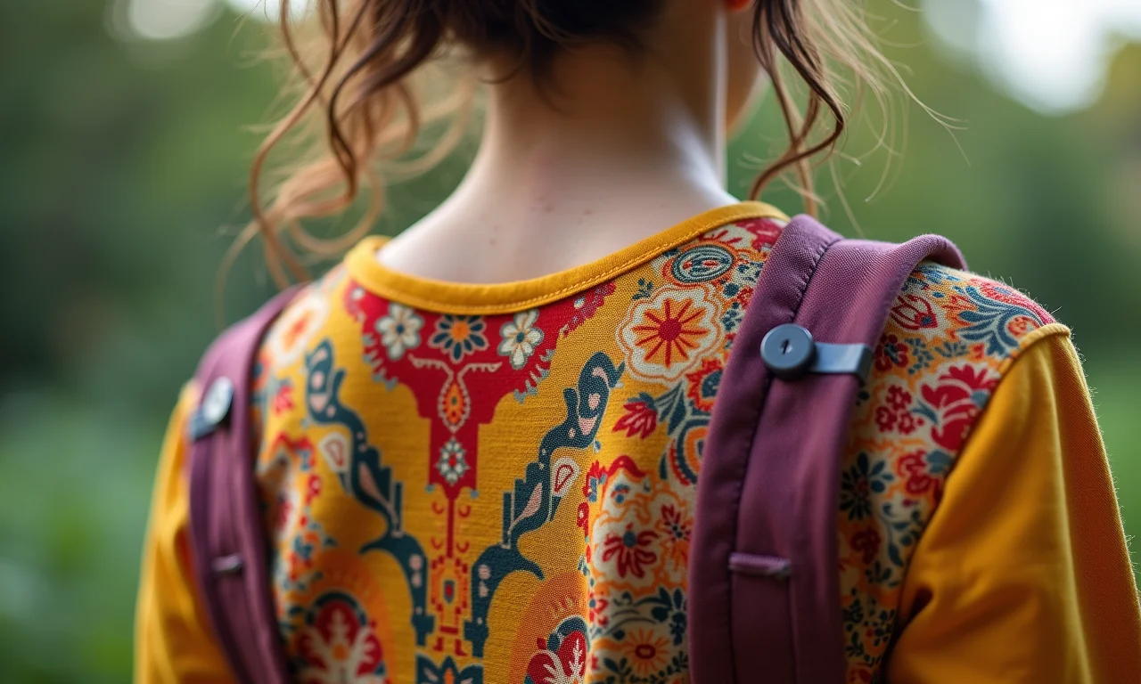 Comparação do avesso do ponto cruz: organizado vs bagunçado.